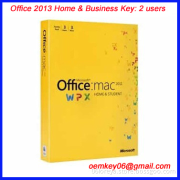 Office 2013 Home & Business Key 2 users office key